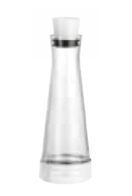 Flow Slim Friends Glass Coolling Carafe White