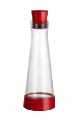 Flow Slim Friends Glass Coolling Carafe Red