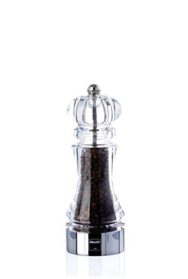 Clear Pepper Mill (17.5cm)