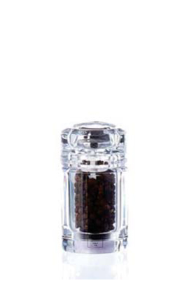 Torino Acrylic Pepper Mill 9810 (8.5cm)